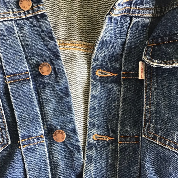 Fiorucci Berty denim jacket with angels iconic patch - Picture 10 of 16